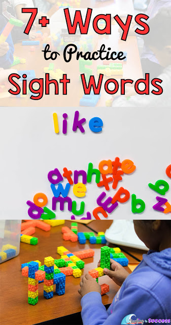 7+ Ways to Practice Sight Words - Surfing to Success